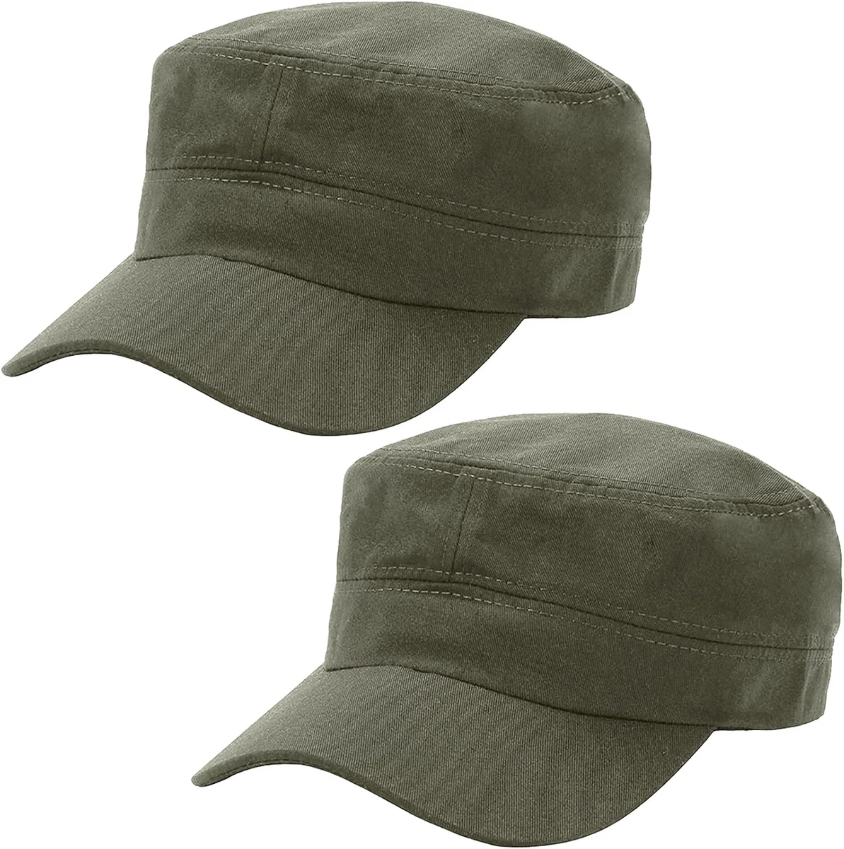 Malaxlx, lot de 2 casquettes de baseball réglables