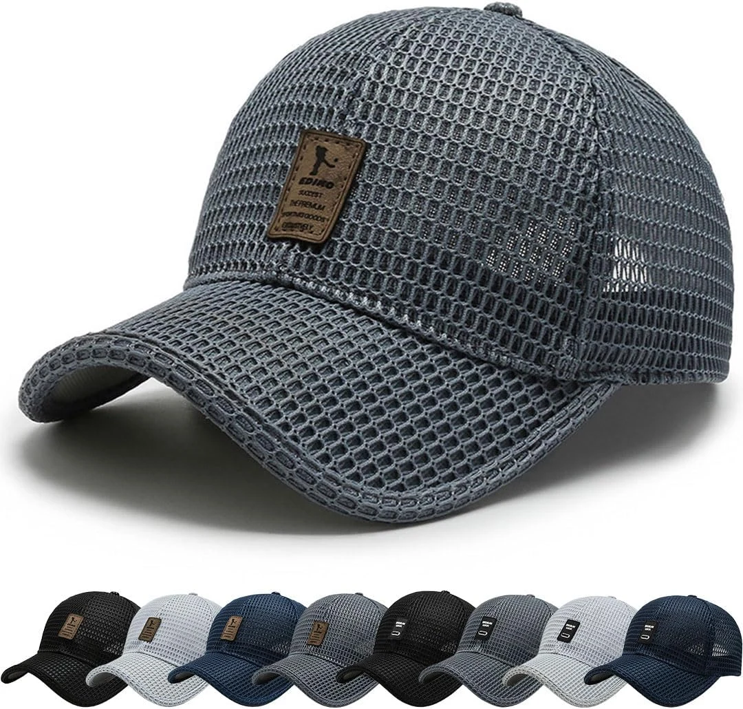 Fulooe, casquette de baseball légère en maille
